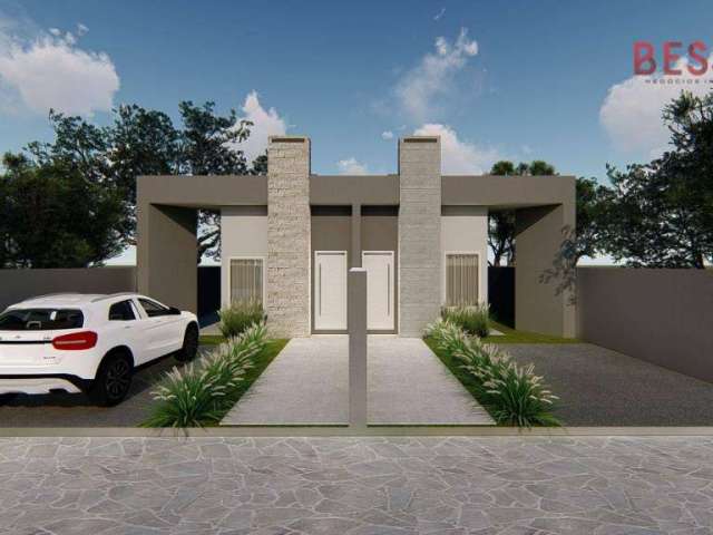 Casa com 2 dormitórios à venda, 52 m² por R$ 518.200,00 - Lago Azul - Estância Velha/RS