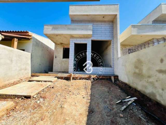 Casa com 2 dormitórios à venda, 74 m² por R$ 349.000 - Feitoria - São Leopoldo/RS