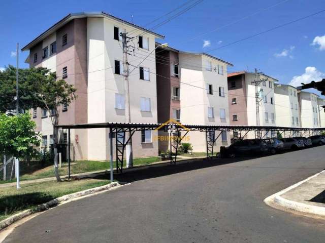 Apartamento com 2 dormitórios à venda, 54 m² por R$ 110.000,00 - Jardim Monte Das Oliveiras - Nova Odessa/SP