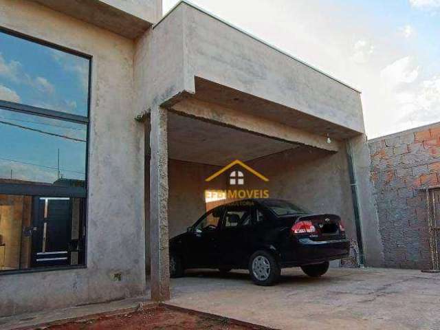 Casa com 2 dormitórios à venda, 93 m² por R$ 420.000,00 - Jardim dos Lagos - Nova Odessa/SP