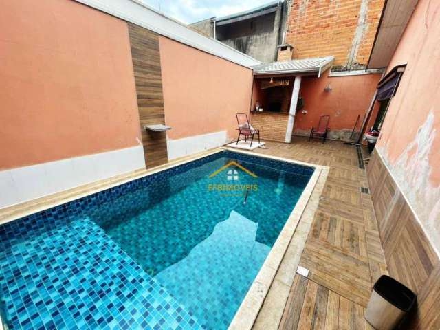 Casa com 4 dormitórios à venda, 140 m² por R$ 500.000 - Residencial Bordon - Sumaré/SP