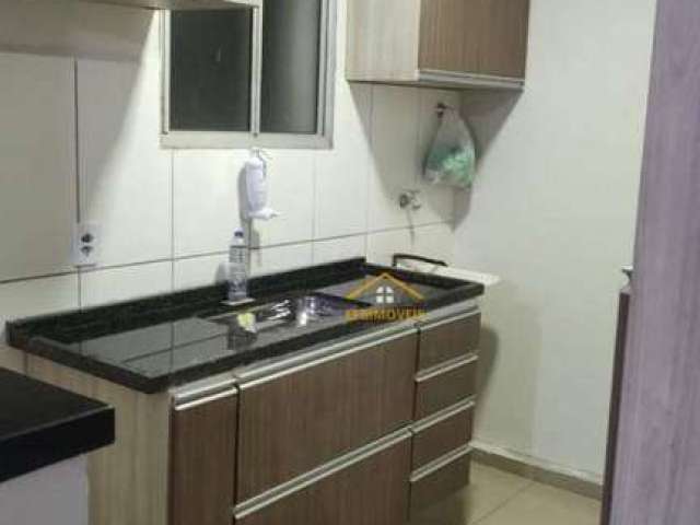 Apartamento com 2 dormitórios para alugar, 49 m² por R$ 1.215,00/mês - Jardim Recanto - Americana/SP