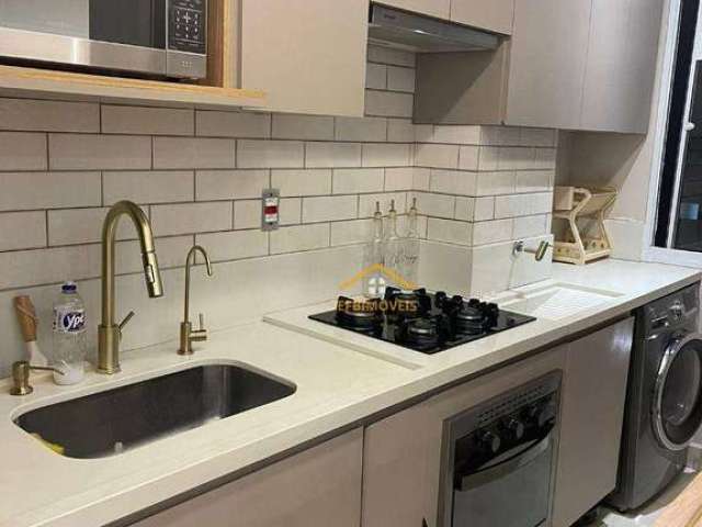 Apartamento com 2 dormitórios à venda, 48 m² por R$ 280.000 - Residencial Jardim dos Ipês - Nova Odessa/SP