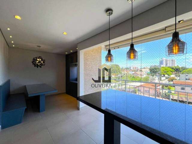 Apartamento com 3 dormitórios, 190 m² - venda por R$ 1.300.000,00 ou aluguel por R$ 6.800,00/mês - Condomínio Terrazzo Floresta. - Atibaia/SP