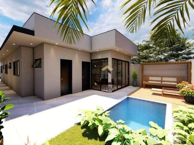 Casa com 3 dormitórios à venda, 99 m² por R$ 650.000,00 - Jardim Estância Brasil - Atibaia/SP