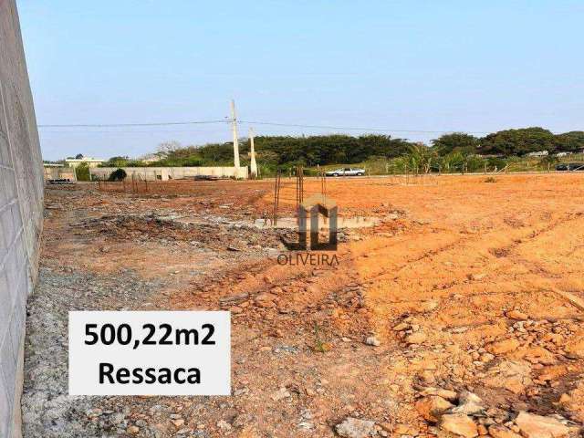 Terreno à venda, 500 m² por R$ 920.000 - Ressaca - Atibaia/SP