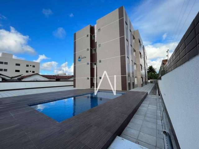 Apartamento com 2 dormitórios à venda por R$ 165.000,00 - Planalto Boa Esperança - João Pessoa/PB