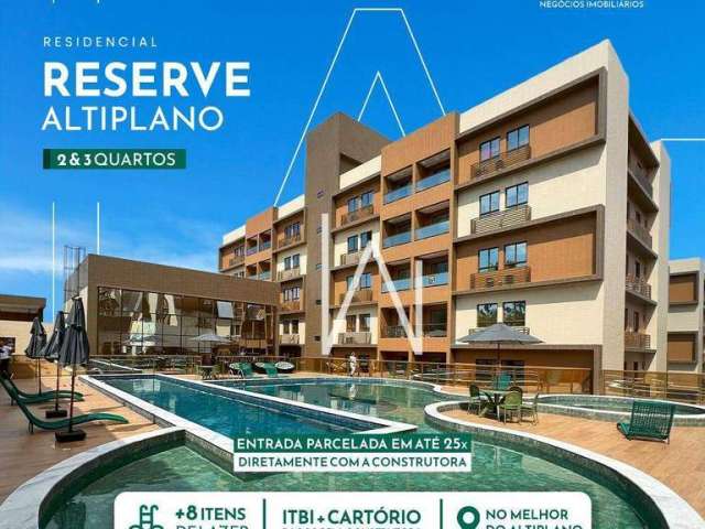 Apartamento com 3 dormitórios à venda por R$ 300.000 - Altiplano Cabo Branco - João Pessoa/PB