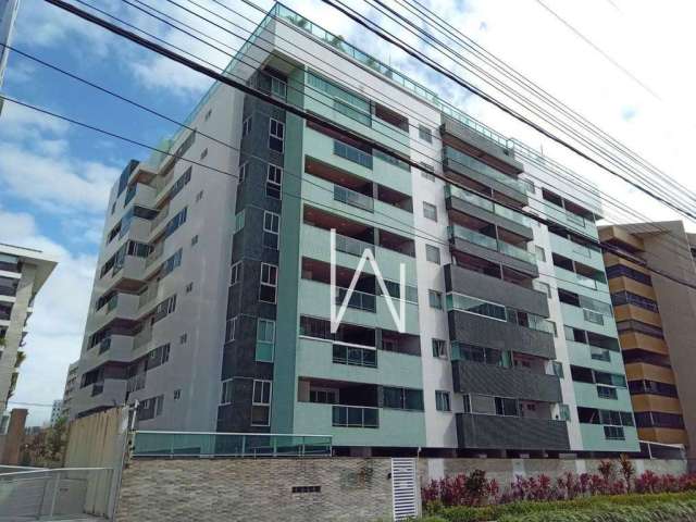 Apartamento de 130m² com 3 Suítes a 200 Metros da Praia à venda, 130 m² - Intermares - Cabedelo/PB