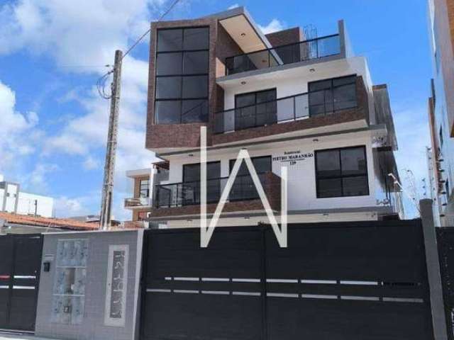 Belíssima Cobertura Duplex 3 quartos, 71 m² - Bancários - João Pessoa/PB