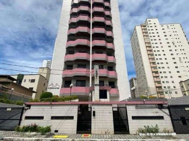 Apartamento para Venda em Praia Grande, Aviação, 1 dormitório, 1 suíte, 1 banheiro, 2 vagas