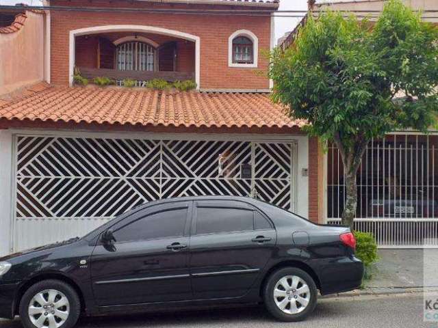 Sobrado para Venda em Santo André, Parque Marajoara, 4 dormitórios, 1 suíte, 3 banheiros, 2 vagas