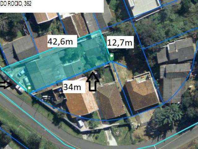 Terreno para Venda em Curitiba, Santa Cândida, 3 dormitórios, 1 banheiro, 4 vagas