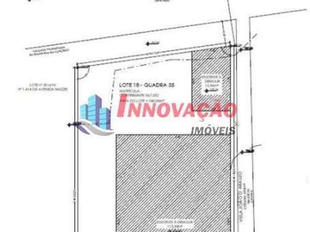 Terreno para Venda no bairro Vila Mazzei, 6 dorm, 240 m