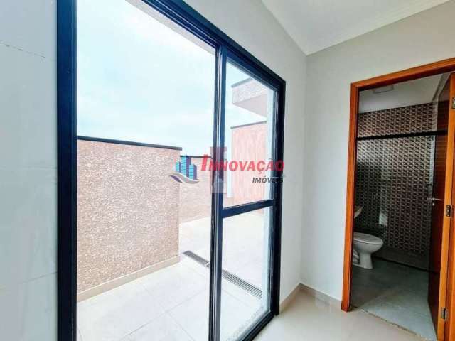 Apartamento NOVO ultimo andar para Venda no bairro Vila Nivi, 1 quartos, amplo quintal e 60 m²