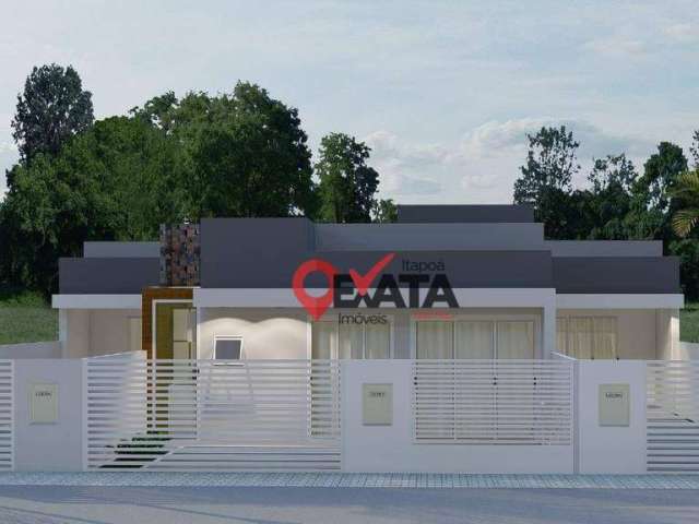 Casa com 3 dormitórios à venda, 67 m² por R$ 480.000,00 - Itapoá - Itapoá/SC