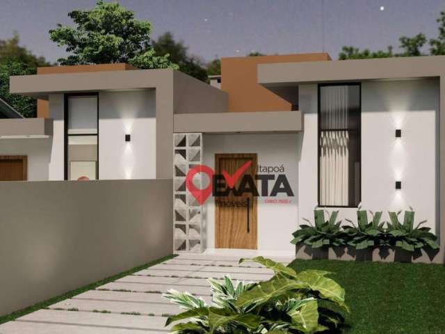 Casa com 3 dormitórios à venda, 69 m² por R$ 300.000,00 - Jardim da Barra - Itapoá/SC