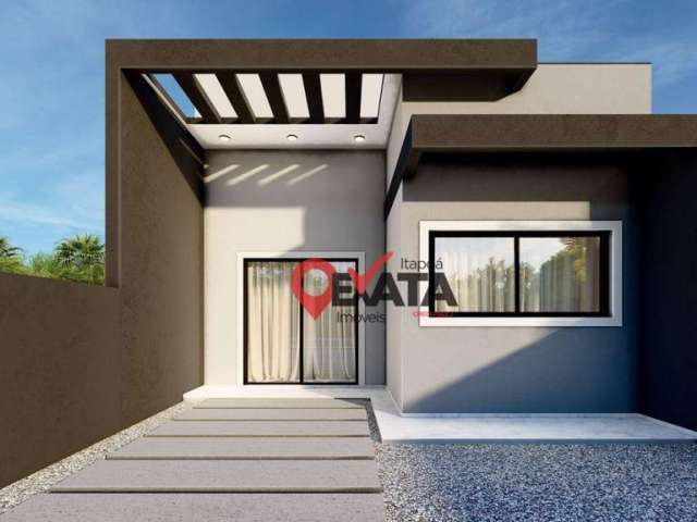 Casa com 2 dormitórios à venda, 55 m² por R$ 289.000,00 - Cambiju - Itapoá/SC