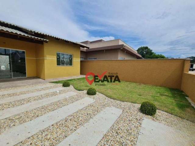 Casa com 3 dormitórios à venda, 82 m² por R$ 335.000,00 - Mariluz - Itapoá/SC