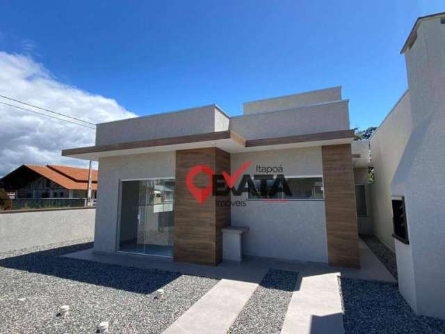 Casa com 3 dormitórios à venda, 75 m² por R$ 375.000,00 - Nascimento - Itapoá/SC