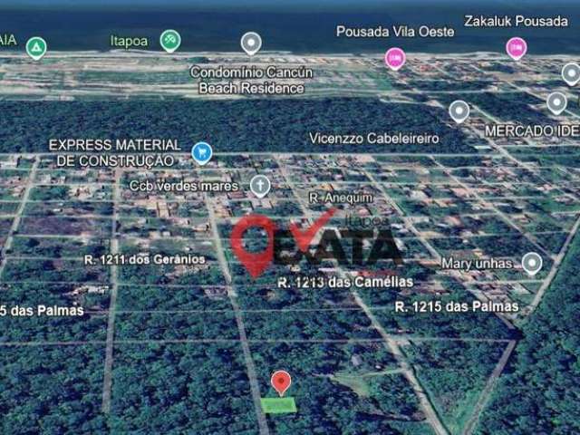 Terreno à venda, 352 m² por R$ 33.000,00 - Jardim Verdes Mares de Itapoá - Itapoá/SC