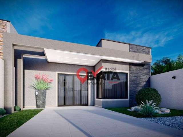 Casa com 2 dormitórios à venda, 62 m² por R$ 370.000,00 - Rainha do Mar - Itapoá/SC