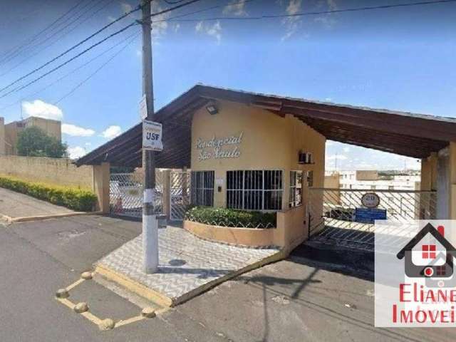 Apartamento com 2 dormitórios à venda, 57 m² por R$ 160.000,00 - Parque Residencial Vila União - Campinas/SP