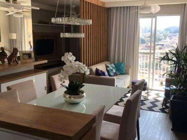 Apartamento com 3 dormitórios à venda, 65 m² por R$ 470.000,00 - Vila Industrial - Campinas/SP