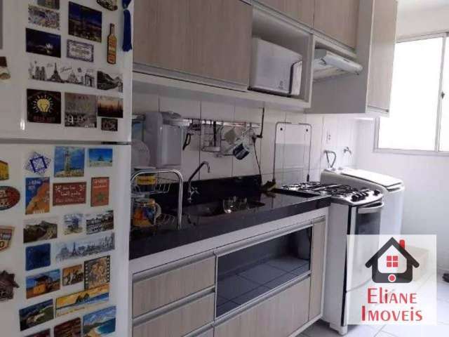 Apartamento com 3 dormitórios à venda, 61 m² por R$ 290.000,00 - Jardim Vista Alegre - Paulínia/SP