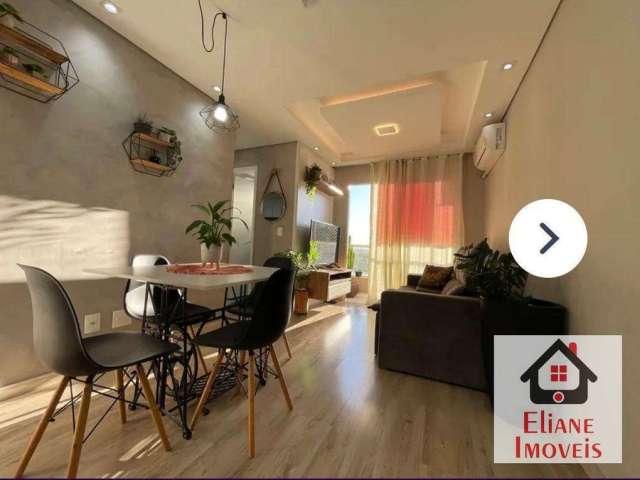 Apartamento com 2 dormitórios à venda, 51 m² por R$ 258.000,00 - Vila São Pedro - Hortolândia/SP