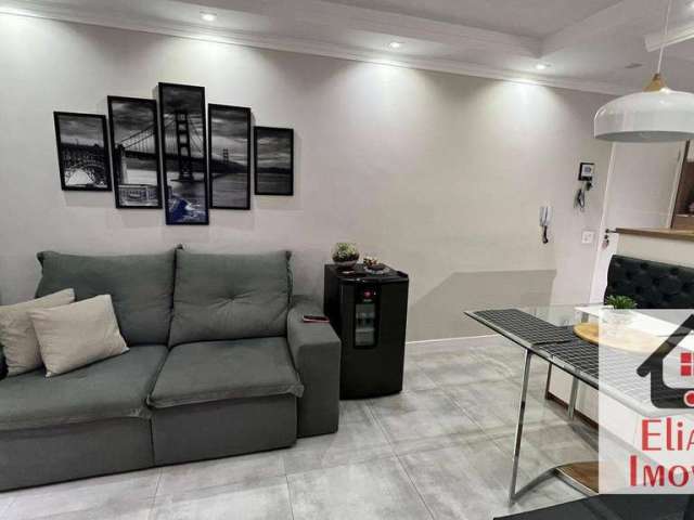 Apartamento com 2 dormitórios à venda, 54 m² por R$ 277.000,00 - Jardim Do Lago Continuação - Campinas/SP