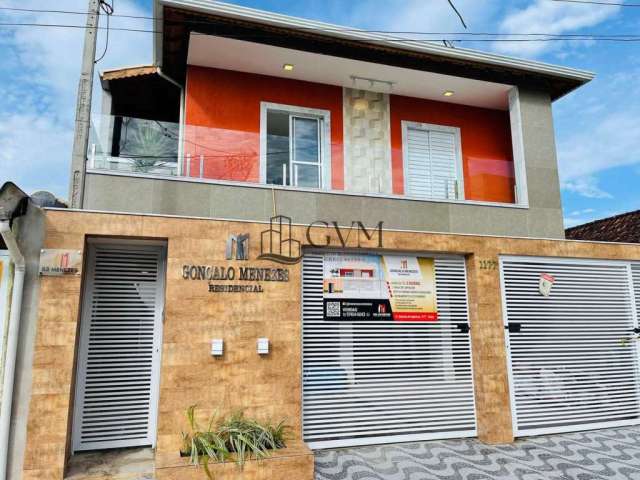 Casa em condomínio fechado com 2 quartos à venda na Rua Santana do Ipanema, 1199, Cidade Ocian, Praia Grande, 45 m2 por R$ 250.000