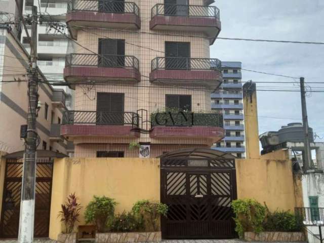 Apartamento com 1 quarto à venda na Rua Carlos Gomes, 221, Cidade Ocian, Praia Grande, 52 m2 por R$ 245.000