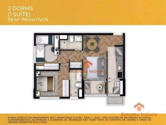 Apartamento Residencial à venda, Jardim Ypê, Osasco - AP3466.