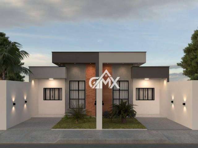 Casa com 2 dormitórios à venda, 61 m² por R$ 290.000,00 - Colinas - Londrina/PR