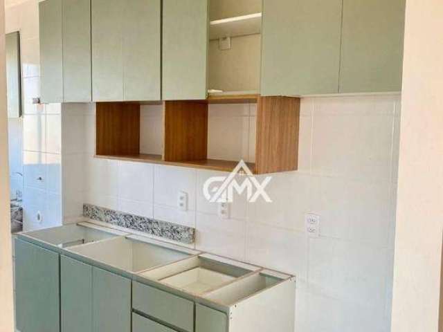 Apartamento com 2 dormitórios para alugar, 44 m² por R$ 1.840,00/mês - Acquaville - Londrina/PR