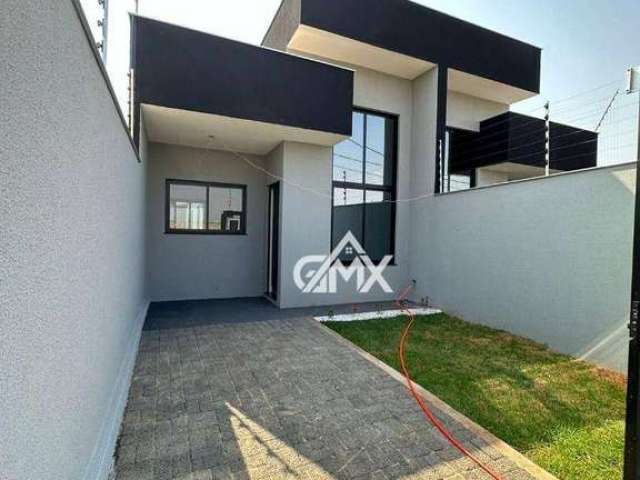 Casa com 3 dormitórios à venda, 82 m² por R$ 360.000 - Jardim Portal de Itamaracá - Londrina/PR