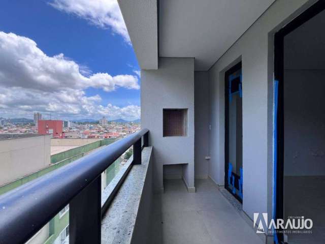 Apartamento com 1 suíte e 2 dormitórios no bairro Dom Bosco em Itajaí