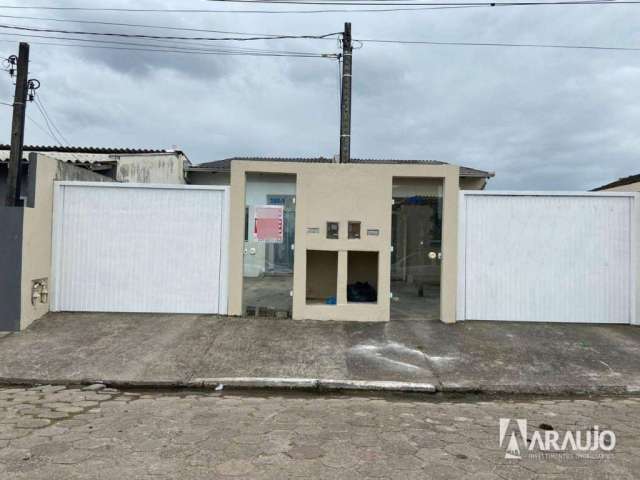 2 casas geminadas com 2 dormitórios cada no Cordeiros em Itajaí