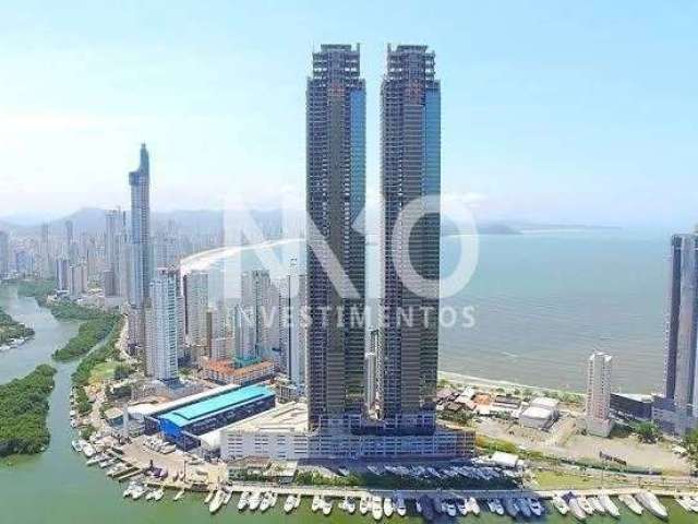 Apartamento yachthouse finamente mobiliado pronto para morar com 4 suítes, 265m2