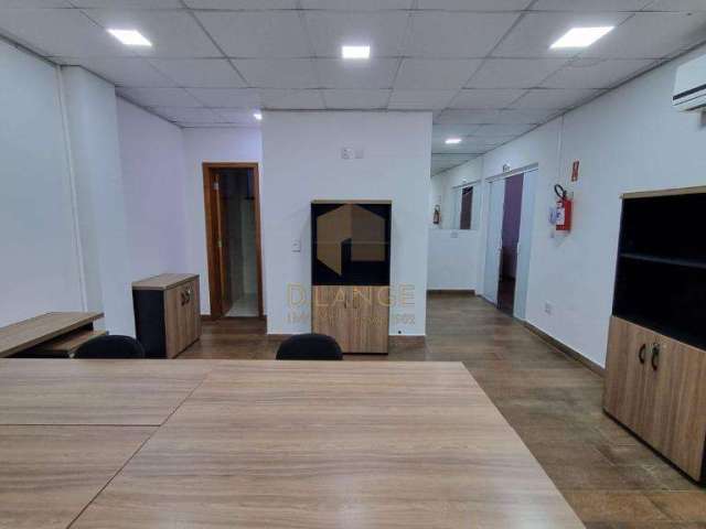 Sala para alugar em Campinas, Swiss Park, com 58 m²