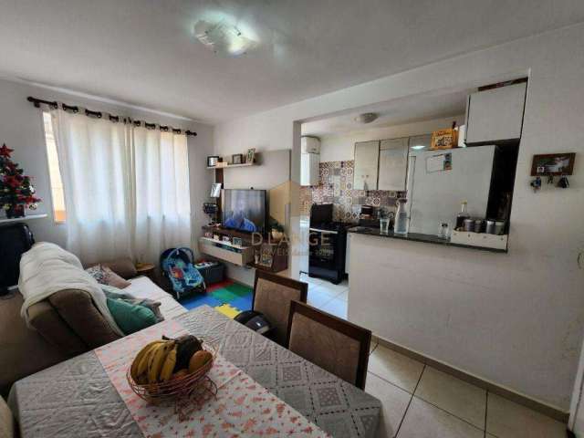 Apartamento à venda em Campinas, Loteamento Parque São Martinho, com 2 quartos, com 45 m²