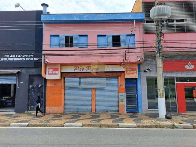 Salão à venda e para locação em Campinas, Vila Industrial, com 176 m²