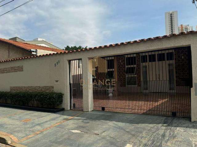 Casa à venda e para locação em Campinas, Cambuí, com 3 quartos, com 172.4 m²