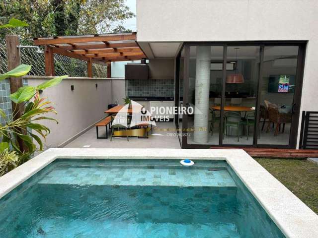 Casa em condomínio fechado com 3 quartos à venda na Rua Reginaldo Flavio Corrêa, Camburi, São Sebastião, 202 m2 por R$ 2.350.000