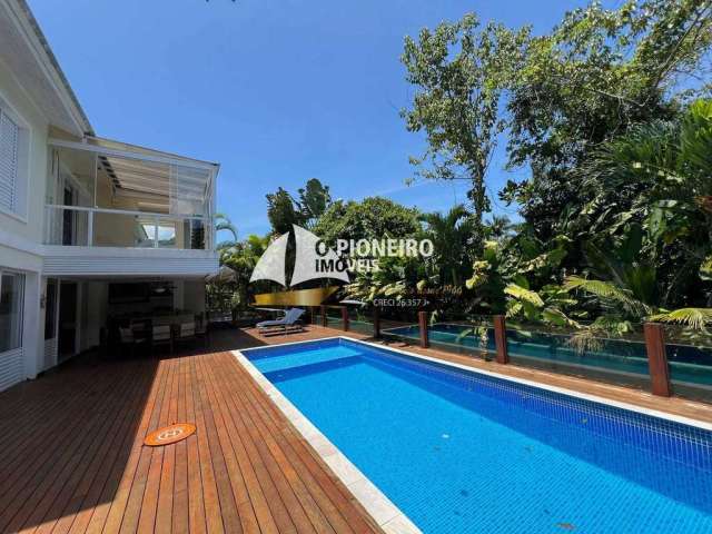 Casa em condomínio fechado com 5 quartos à venda na Avenida Mãe Bernarda, Juquehy, São Sebastião, 379 m2 por R$ 6.100.000