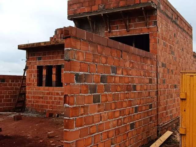 Casa em fase de construção em Hortolândia- Entrega pronta em 60 dias