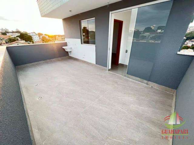 Cobertura com 3 quartos à venda, 90 m² por R$ 530.000 - Candelária - Belo Horizonte/MG