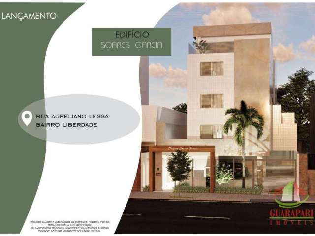 Apartamento de luxo com 3 quartos à venda, 100 m² por R$ 799.000 - Liberdade - Belo Horizonte/MG