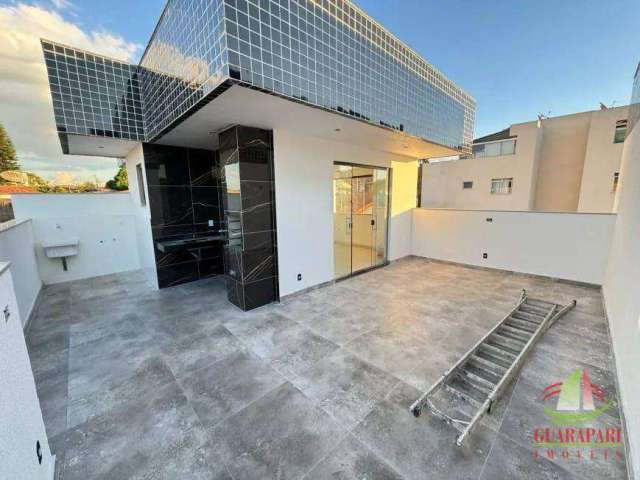 Cobertura com 3 dormitórios à venda, 120 m² por R$ 670.000,00 - Copacabana - Belo Horizonte/MG